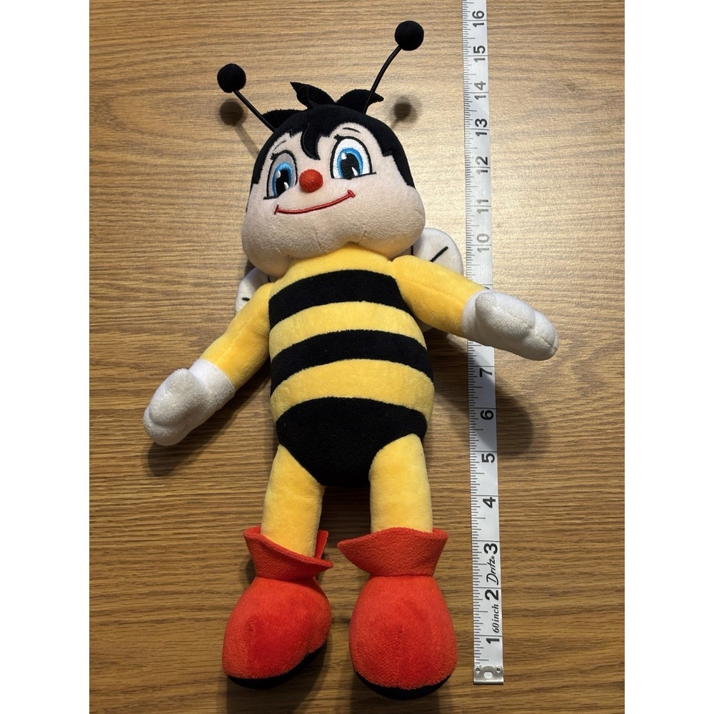 Adopt A SugarBee SugarBee Apple Promo Plush Figure Doll, 14" Rare Chelan Fresh - Picture 7 of 8